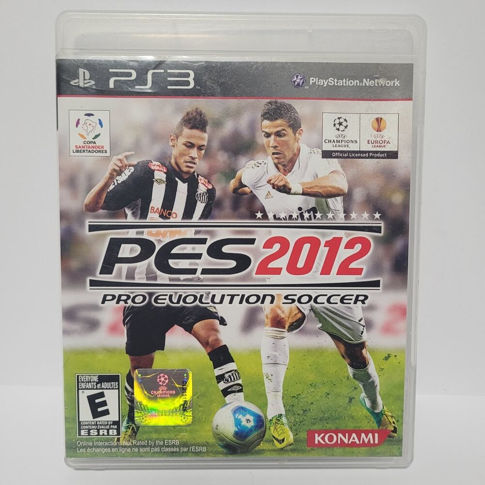 PES 2012 Pro Evolution Soccer Playstation 3 Game With Manual Rated E
